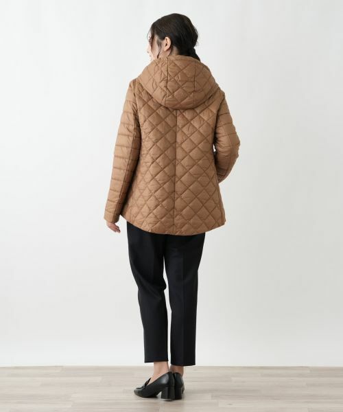 Leilian / レリアン テーラードジャケット | 中わたリバーシブルフーデッドジャケット | 詳細3