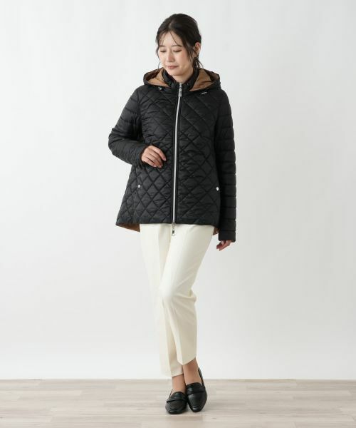 Leilian / レリアン テーラードジャケット | 中わたリバーシブルフーデッドジャケット | 詳細6