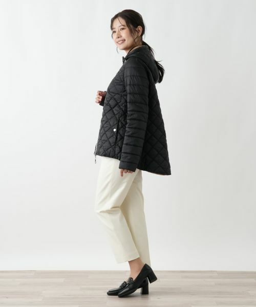 Leilian / レリアン テーラードジャケット | 中わたリバーシブルフーデッドジャケット | 詳細7