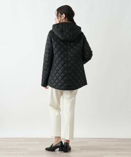 Leilian / レリアン テーラードジャケット | 中わたリバーシブルフーデッドジャケット | 詳細8