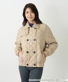 Leilian / レリアン その他アウター | キルティングダブルコート