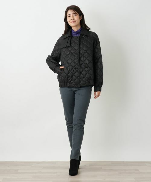 Leilian / レリアン その他アウター | キルティングダブルコート | 詳細1