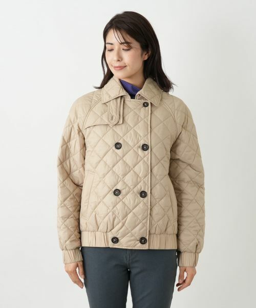 Leilian / レリアン その他アウター | キルティングダブルコート | 詳細8