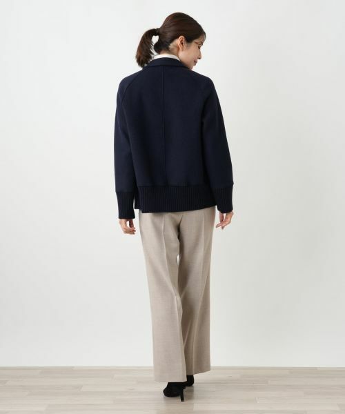 Leilian / レリアン テーラードジャケット | ニットジャケット【ROSSO35】 | 詳細16