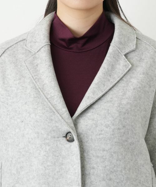 Leilian / レリアン テーラードジャケット | ニットジャケット【ROSSO35】 | 詳細7