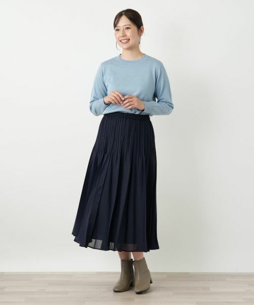 Leilian / レリアン ロング・マキシ丈スカート | 洗えるプリーツスカート【25年10月カタログ】 | 詳細17