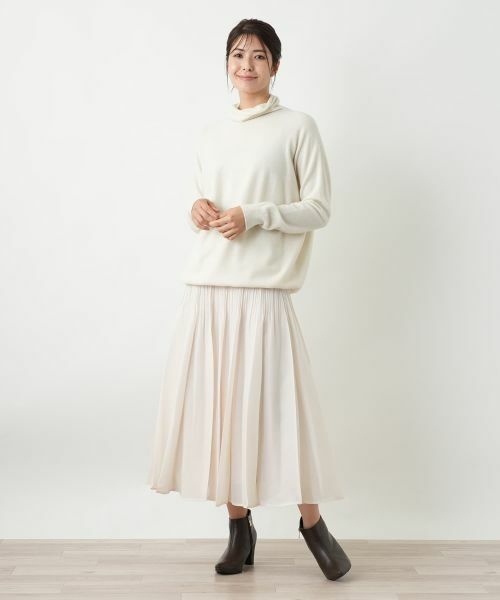 Leilian / レリアン ロング・マキシ丈スカート | 洗えるプリーツスカート【25年10月カタログ】 | 詳細7