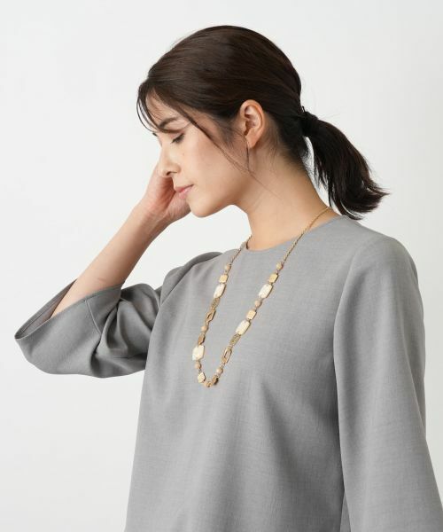 Leilian / レリアン ネックレス・ペンダント・チョーカー | スクエアモチーフロングネックレス | 詳細4