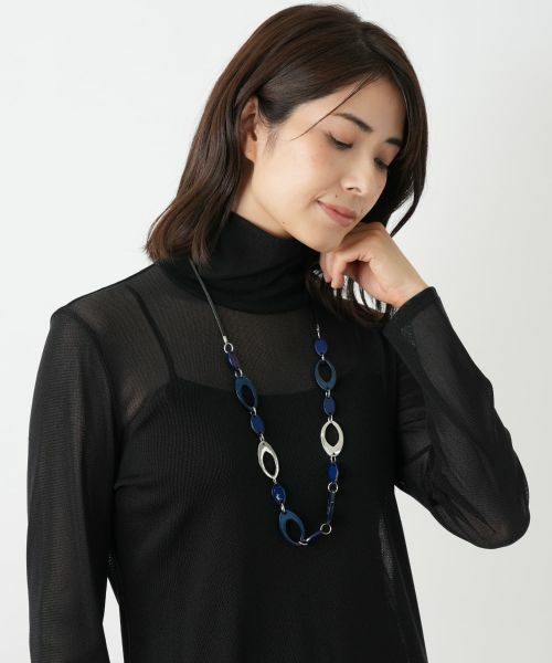 Leilian / レリアン ネックレス・ペンダント・チョーカー | オーバルモチーフロングネックレス | 詳細4