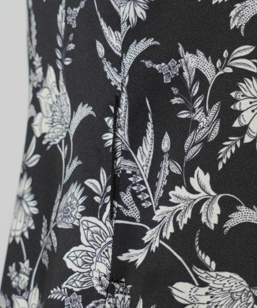 Leilian / レリアン ドレス | 洗えるプリントフレアワンピース【ROCHAS Premiere】 | 詳細14