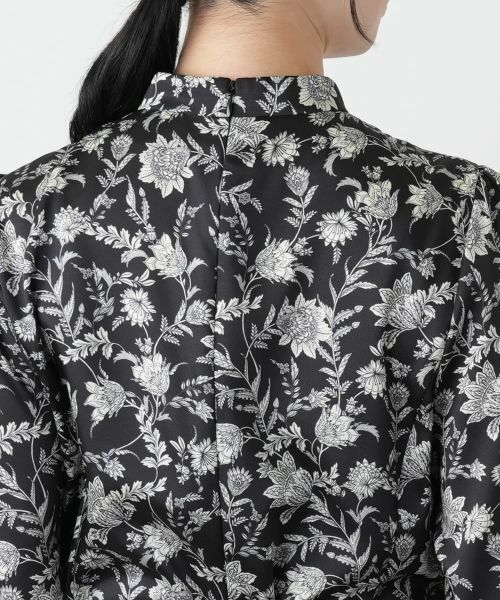 Leilian / レリアン ドレス | 洗えるプリントフレアワンピース【ROCHAS Premiere】 | 詳細8