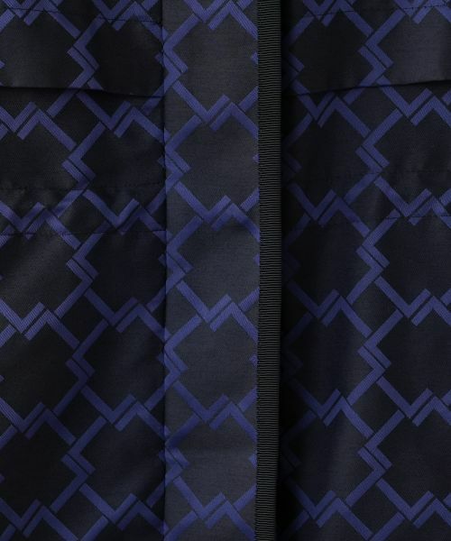 Leilian / レリアン その他アウター | 幾何学柄スタンドカラー比翼コート【ROCHAS Premiere】【LIMONTA】 | 詳細15