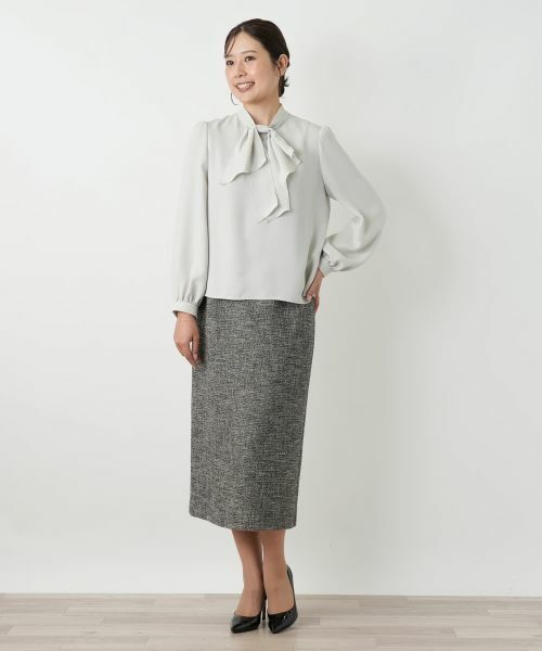 Leilian / レリアン シャツ・ブラウス | ボウタイブラウス【ROCHAS Premiere】 | 詳細1