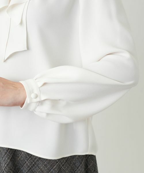 Leilian / レリアン シャツ・ブラウス | ボウタイブラウス【ROCHAS Premiere】 | 詳細14