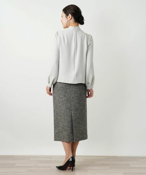 Leilian / レリアン シャツ・ブラウス | ボウタイブラウス【ROCHAS Premiere】 | 詳細3