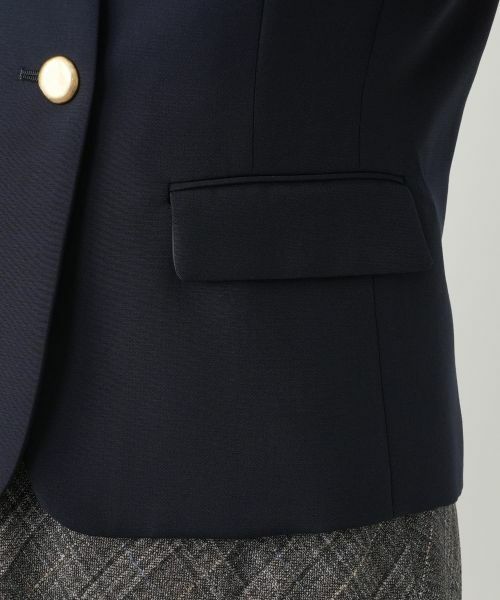 Leilian / レリアン テーラードジャケット | ノーカラージャケット【ROCHAS Premiere】 | 詳細11