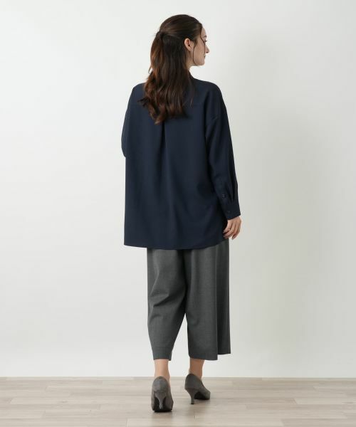 Leilian / レリアン シャツ・ブラウス | ハーフプラケットブラウス【ROCHAS Premiere】 | 詳細6