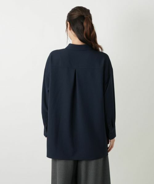 Leilian / レリアン シャツ・ブラウス | ハーフプラケットブラウス【ROCHAS Premiere】 | 詳細9