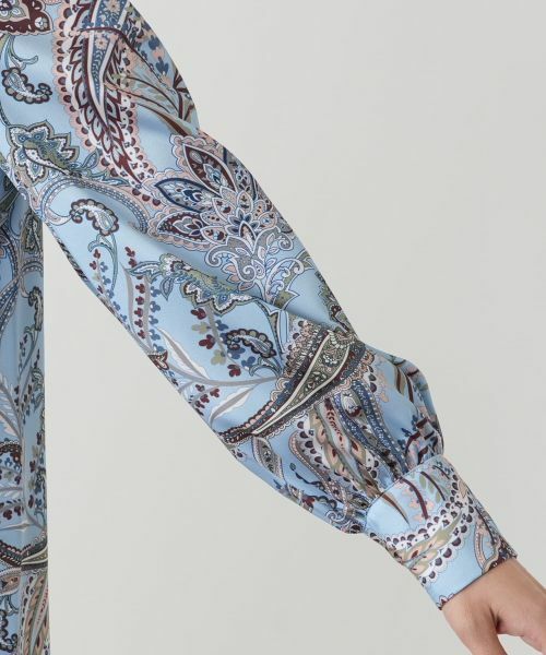 Leilian / レリアン シャツ・ブラウス | ペイズリーボウタイブラウス【ROCHAS Premiere】 | 詳細10