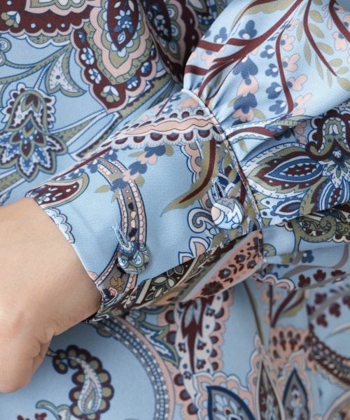 Leilian / レリアン シャツ・ブラウス | ペイズリーボウタイブラウス【ROCHAS Premiere】 | 詳細11