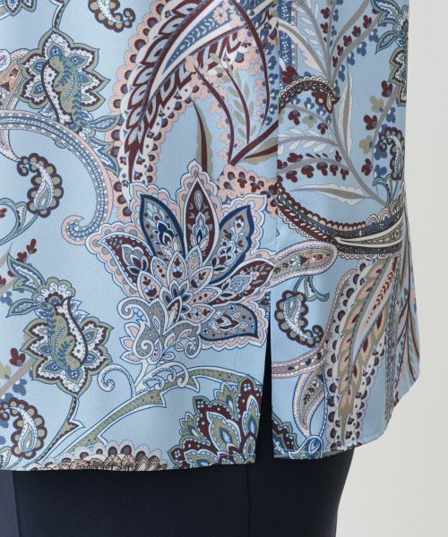 Leilian / レリアン シャツ・ブラウス | ペイズリーボウタイブラウス【ROCHAS Premiere】 | 詳細12