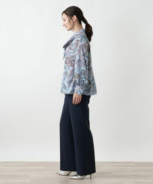 Leilian / レリアン シャツ・ブラウス | ペイズリーボウタイブラウス【ROCHAS Premiere】 | 詳細2