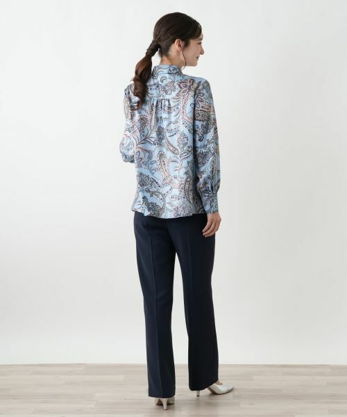Leilian / レリアン シャツ・ブラウス | ペイズリーボウタイブラウス【ROCHAS Premiere】 | 詳細3