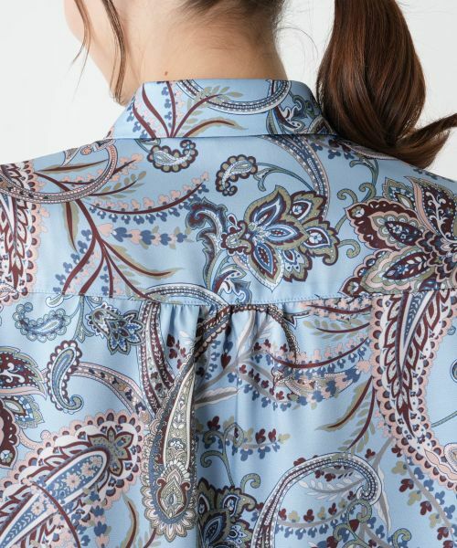 Leilian / レリアン シャツ・ブラウス | ペイズリーボウタイブラウス【ROCHAS Premiere】 | 詳細9
