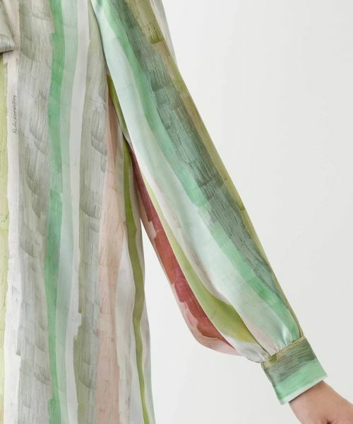 Leilian / レリアン シャツ・ブラウス | プリントボウタイブラウス【ROCHAS Premiere】 | 詳細11