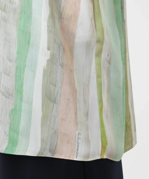 Leilian / レリアン シャツ・ブラウス | プリントボウタイブラウス【ROCHAS Premiere】 | 詳細13