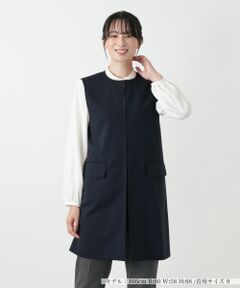 Leilian / レリアン テーラードジャケット | ロングベスト【ROCHAS Premiere】