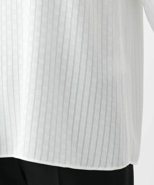 Leilian / レリアン シャツ・ブラウス | ストライプボウタイブラウス【ROCHAS Premiere】 | 詳細11