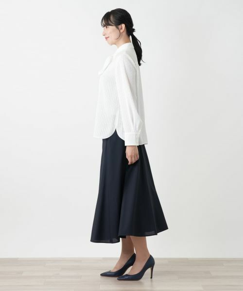 Leilian / レリアン シャツ・ブラウス | ボウタイブラウス【ROCHAS Premiere】 | 詳細2