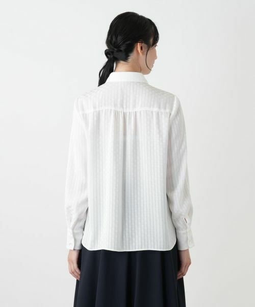 Leilian / レリアン シャツ・ブラウス | ボウタイブラウス【ROCHAS Premiere】 | 詳細7