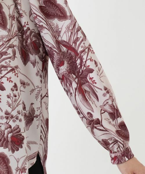 Leilian / レリアン シャツ・ブラウス | プリントボウタイブラウス【ROCHAS Premiere】【ERICA】 | 詳細10