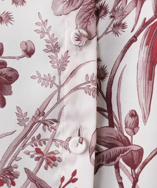 Leilian / レリアン シャツ・ブラウス | プリントボウタイブラウス【ROCHAS Premiere】【ERICA】 | 詳細13