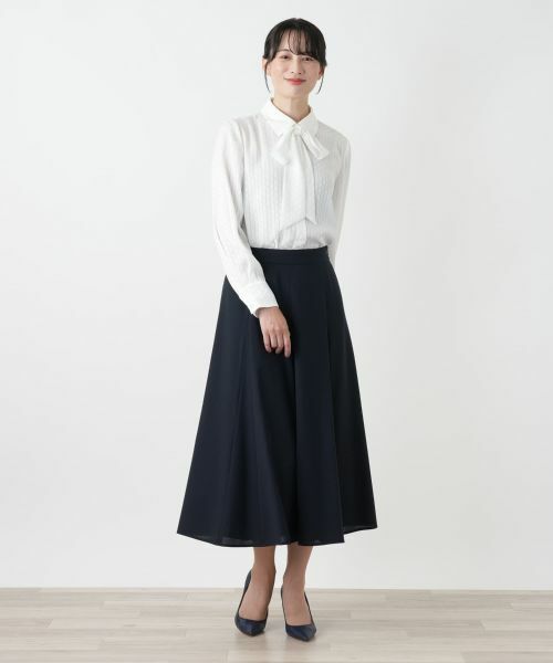 Leilian / レリアン ミニ・ひざ丈スカート | ロングプリーツスカート【ROCHAS Premiere】 | 詳細1