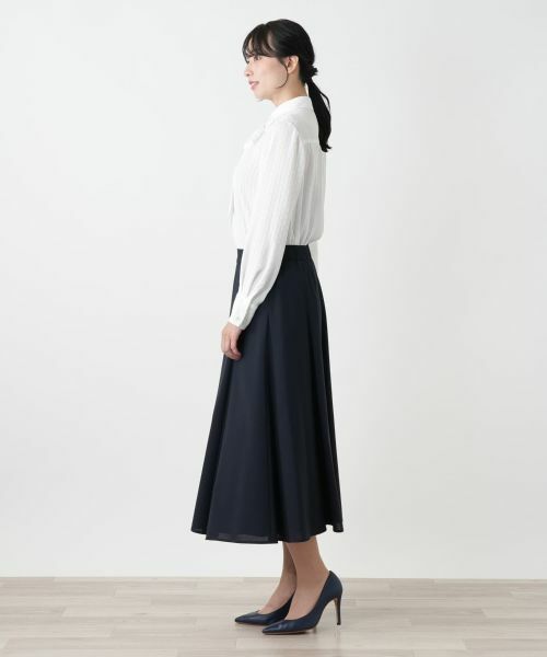 Leilian / レリアン ミニ・ひざ丈スカート | ロングプリーツスカート【ROCHAS Premiere】 | 詳細2