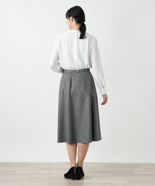 Leilian / レリアン ミニ・ひざ丈スカート | ミディ丈フレアスカート【ROCHAS Premiere】 | 詳細3