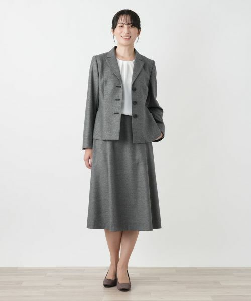 Leilian / レリアン ミニ・ひざ丈スカート | ミディ丈フレアスカート【ROCHAS Premiere】 | 詳細4