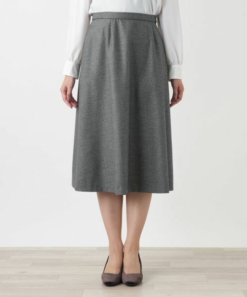 Leilian / レリアン ミニ・ひざ丈スカート | ミディ丈フレアスカート【ROCHAS Premiere】 | 詳細5