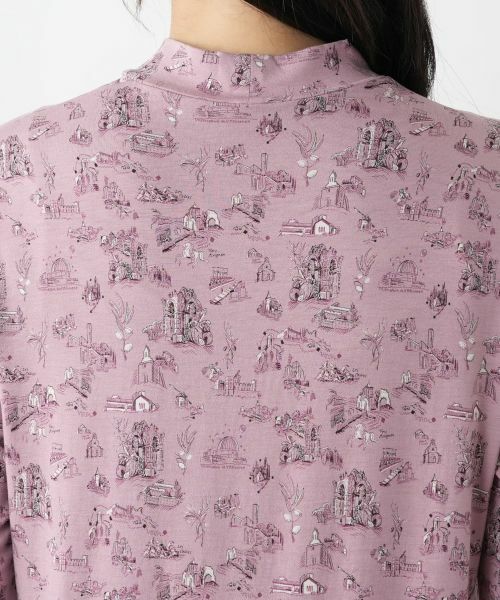 Leilian / レリアン カットソー | プリントハイネックカットソー【Leilian WHITE LABEL】 | 詳細11