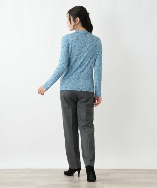 Leilian / レリアン カットソー | プリントハイネックカットソー【Leilian WHITE LABEL】 | 詳細3