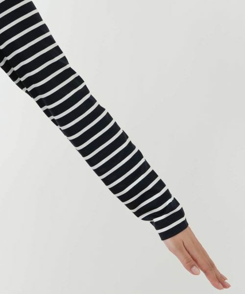 Leilian / レリアン Tシャツ | 刺繍ボーダーカットソー【Leilian WHITE LABEL】 | 詳細12