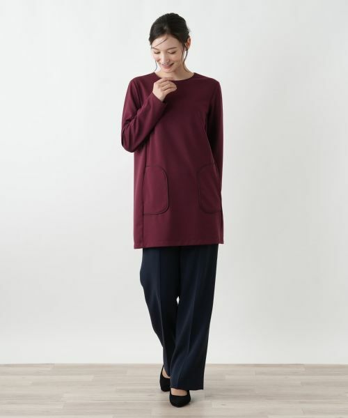 Leilian / レリアン カットソー | クルーネックカットソー【Leilian WHITE LABEL】 | 詳細4