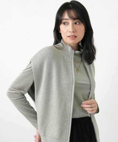 Leilian / レリアン カットソー | ハイネックカットソー【Leilian WHITE LABEL】 | 詳細14