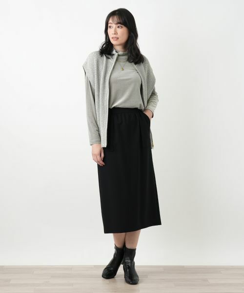 Leilian / レリアン カットソー | ハイネックカットソー【Leilian WHITE LABEL】 | 詳細15