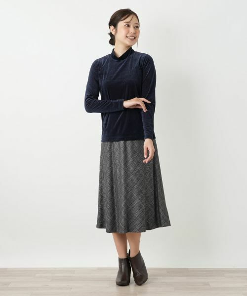 Leilian / レリアン カットソー | ハイネックカットソー【Leilian WHITE LABEL】 | 詳細20