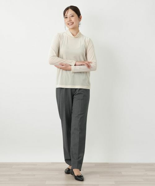 Leilian / レリアン カットソー | ハイネックカットソー【Leilian WHITE LABEL】 | 詳細23