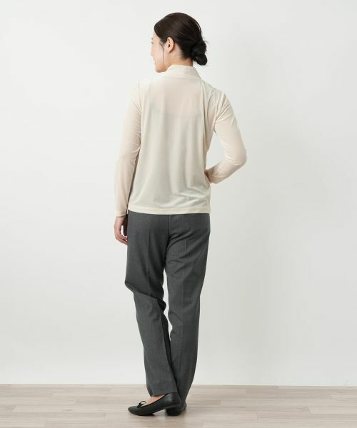 Leilian / レリアン カットソー | ハイネックカットソー【Leilian WHITE LABEL】 | 詳細25